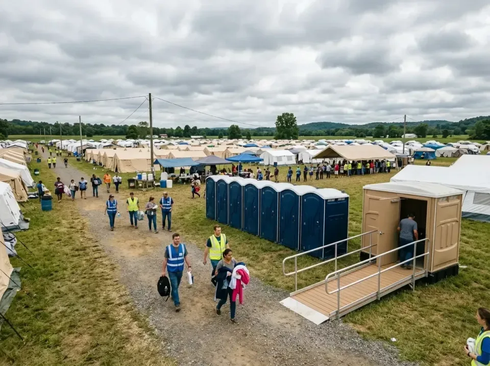 disaster-relief-camp-restrooms-010 — frequently asked questions, Dumpster & Portable Bathrooms Rental in Springville, NY